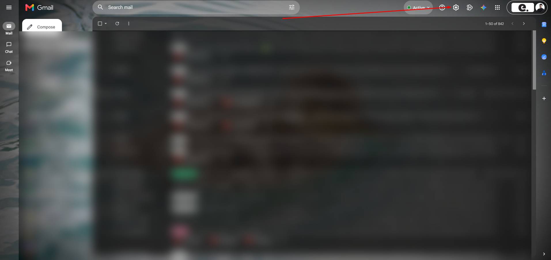 Gmail podešavanje potpisa - korak 1